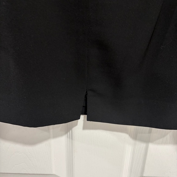 Vintage Jones New York Classic Black Mini Skirt Preppy Office Core - Picture 5 of 8